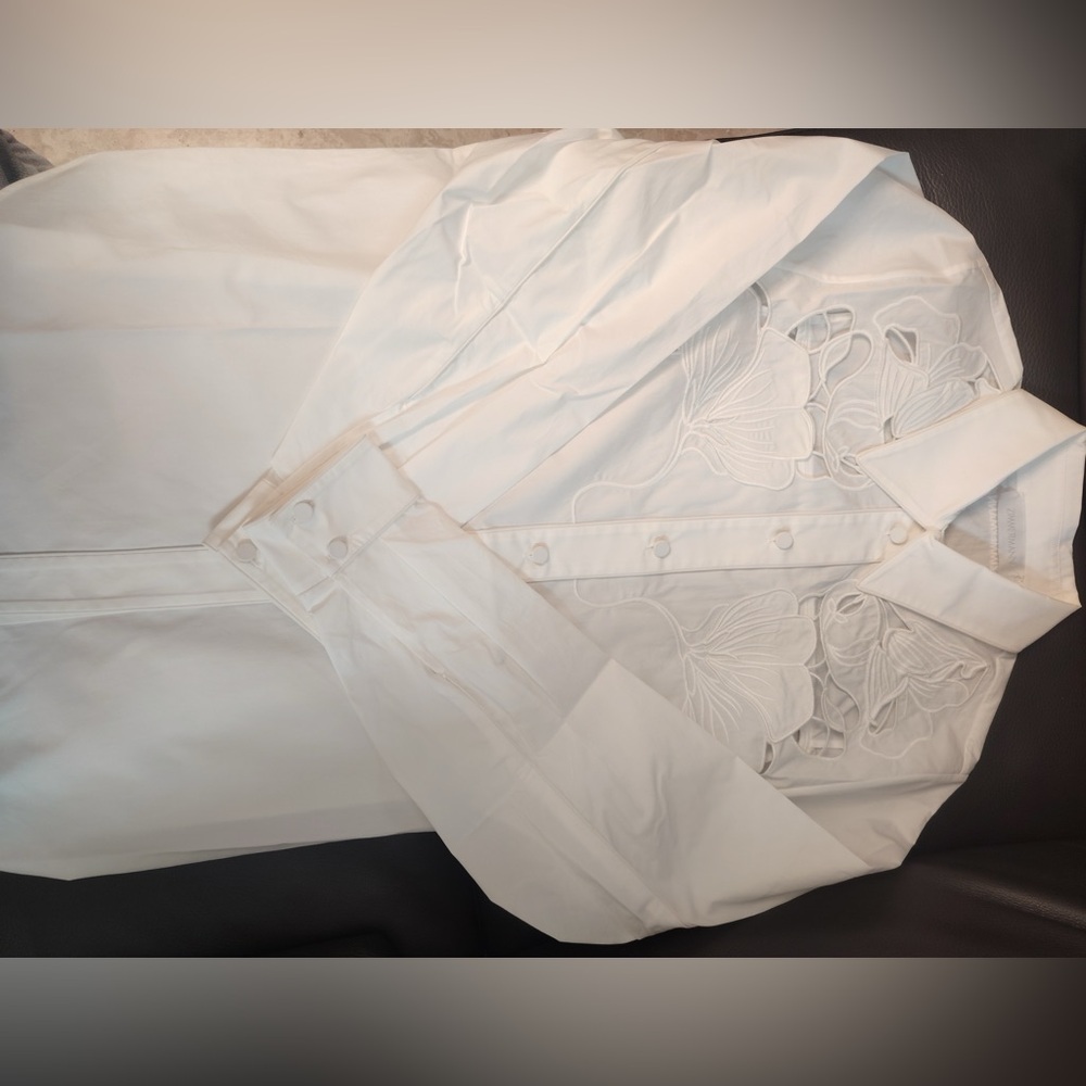 Zimmermann 2-Piece NWOT DAYLIGHT EMBROIDERED SHIRT + Shorts - Picture 6 of 14